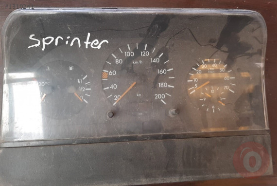 mercedes sprinter 412 çıkma kilometre saati