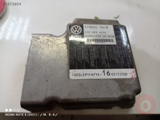 Skoda super b air bag beyni orj çıkma