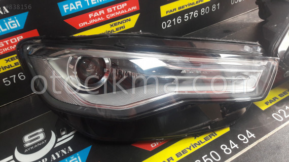 Audi A6 Üstten Led Sağ Far