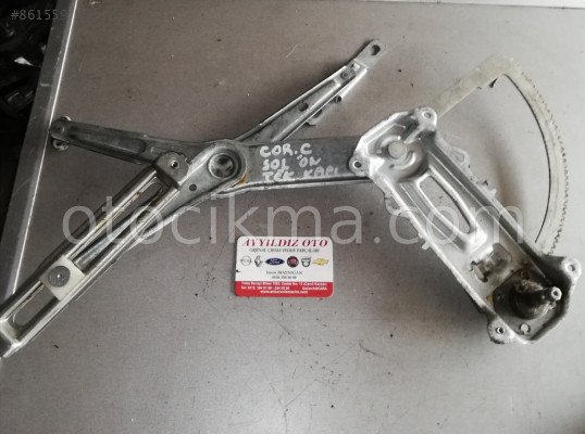 OPEL CORSA C TEK KAPI SOL ÖN CAM KRİKOSU