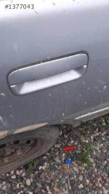 1992 hyundai excel 1.5 karburatörlü çıkma sağ arka kapı kolu