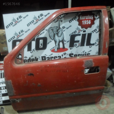 HYUNDAİ EXCEL 1991 - 1994 ÖN SOL KIRMIZI BOŞ KAPI ÇIKMA