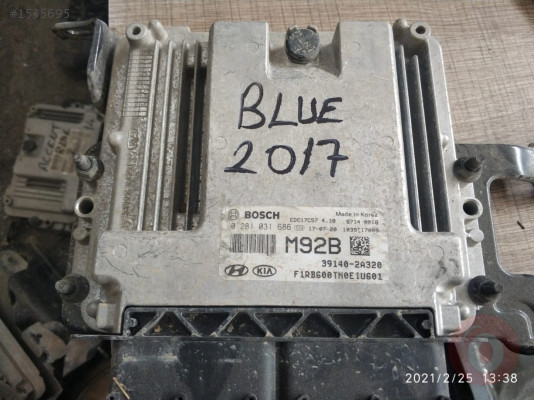 Hyundai Accent blue çıkma orjinal hatasız motor beyni