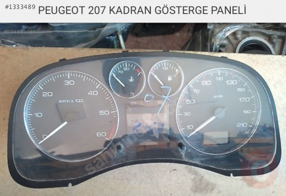 PEUGEOT 207 KM SAATİ