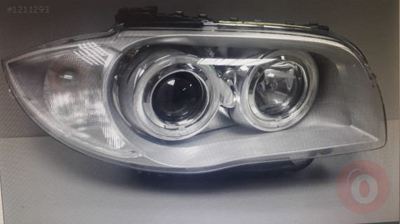BMW E87 1 KASA ZENON MERCEKLİ SOL FAR VE TÜM ÇIKMA PARÇALAR