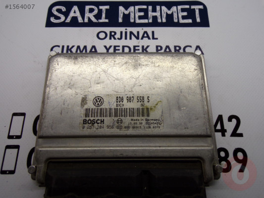 ÇIKMA VW PASSAT 1.8 MOTOR BEYNİ 8D0907558S - 8D0 907 558 S