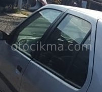 1998 model peugeot 306 1.8 benzinli çıkma sol takım kapı cam