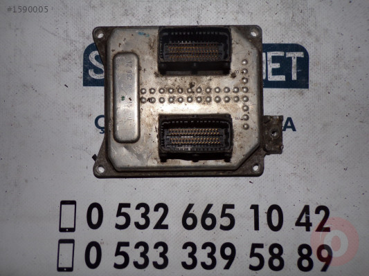 Opel Zafira ECU Motor Kontrol Ünitesi 12992406 5WK9395, 6112