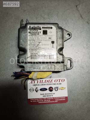RENAULT SCENİC AİRBAG BEYNİ 7700436419A