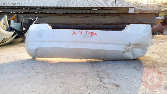 2016-2018 Fabia Arka Tampon Orjinal Çıkma