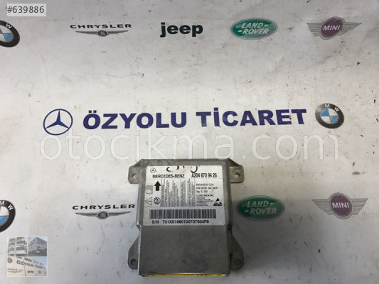 MERCEDES C SERİSİ W204 AIRBAG BEYNİ ÖZYOLU TİCARET'DEN