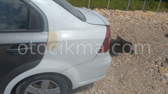 chevrolet aveo çıkma sol arka çamurluk