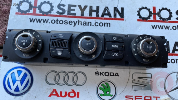 64116988504 6988504 bmw 5.20 E60 klima kontrol paneli