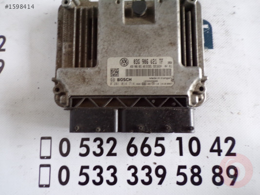 ÇIKMA SKODA OCTAVIA TDI MOTOR KONTROL ÜNİTESİ 03G 906 021 TF
