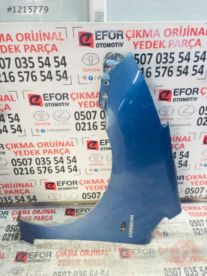 TOYOTA PRİUS SOL ÖN ÇAMURLUK ORJİNAL ÇIKMA YEDEK PARÇA 06-08