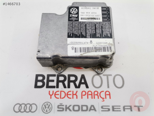 VOLKSWAGEN PASSAT TİGUAN 2006-2011 AİRBAG BEYNİ 5N0959655A