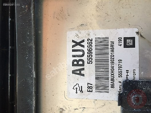 OPEL CHEVROLET MOTOR BEYNİ 55596662 ABUX