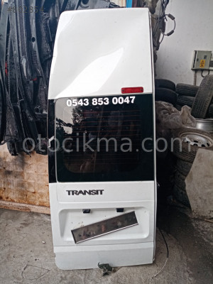 ford transit yüksek tavan sol arka bagaj kapağı beyaz