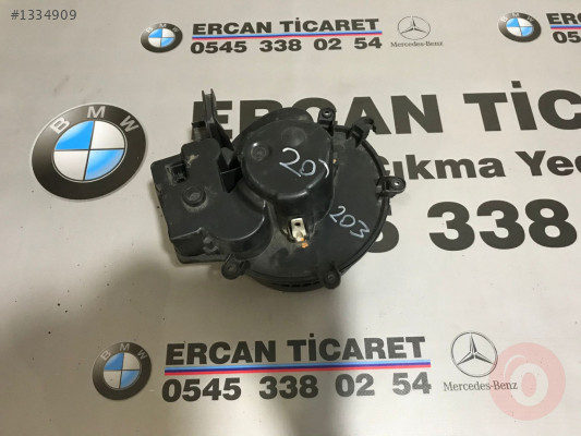 MERCEDES W203  C 180 C200 ORJİNAL TEMİZ KALORİFER MOTORU
