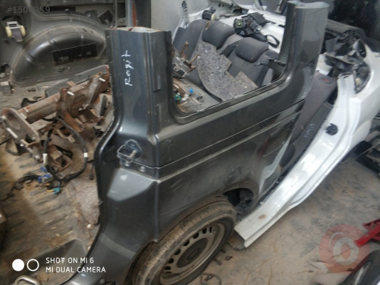 volkswagen caddy kesme sol arka çamurluk çeyrek