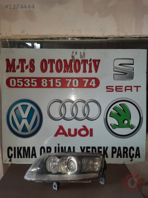 ÇIKMA ORİJİNAL AUDİ A6 SOL FAR 2006-2009
