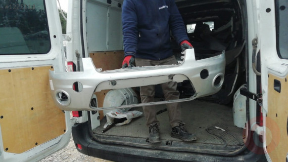 FORD CONNECT ÖN TAMPON TEMİZ GRİ ÇIKMA ORİJİNAL 2009-13