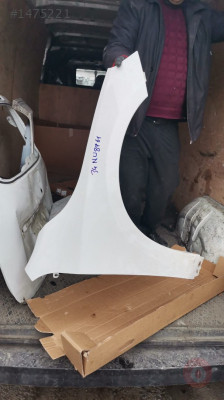 VOLVO S60 SAĞ ÇAMURLUK BEYAZ ÇIKMA ORİJİNAL