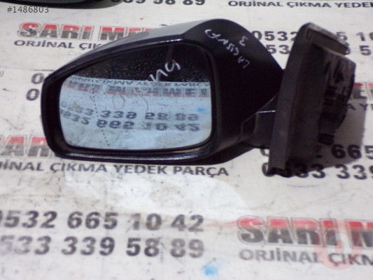 ÇIKMA RENAULT LAGUNA 3 SOL AYNA