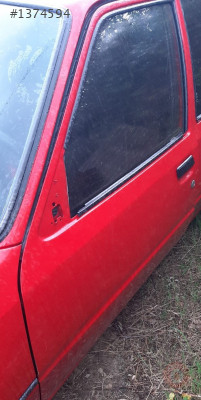peugeot 205 1.4 benzinli çıkma sol ön kapı