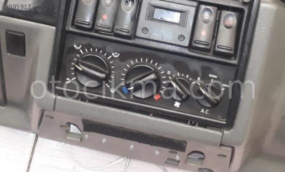 renault r19 çıkma kalorifer kontrol paneli