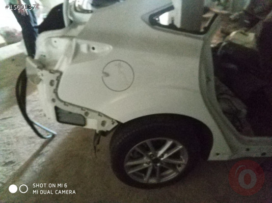 Ford focus 3 kesme arka çamurluk