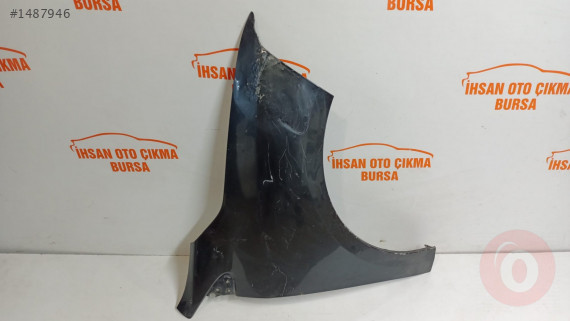 Renault fluence sağ ön çamurluk orijinal çıkma füme renk