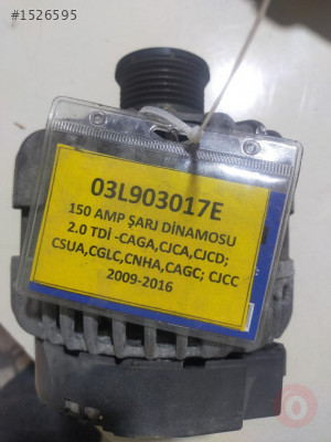AUDİ A4 ŞARJ DİNAMOSU 2.0 TDİ CGL CJC CAG CNH