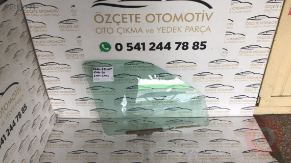 Ford escort sağ ön kapı camı orjinal çıkma