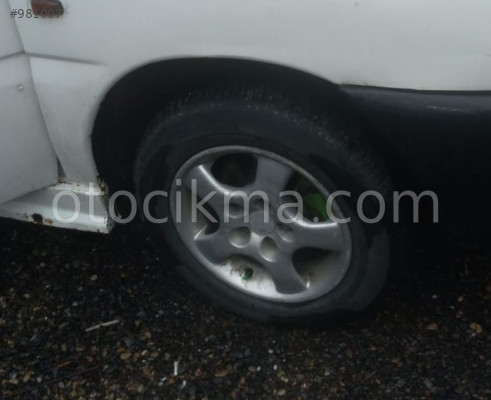 2002 model fiat scudo 1.9 dizel çıkma sağ ön jant lastik