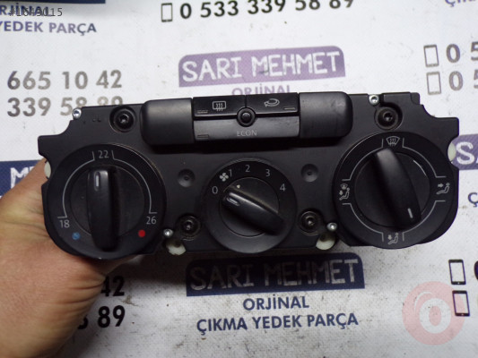 ÇIKMA VW PASSAT KLİMA VE ISITMA KONTROL ÜNİTESİ
