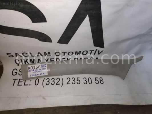 OEM; 6yo867457a SKODA FABİA 00-08 SOL ÖN DİREK KAPLAMA OEM;