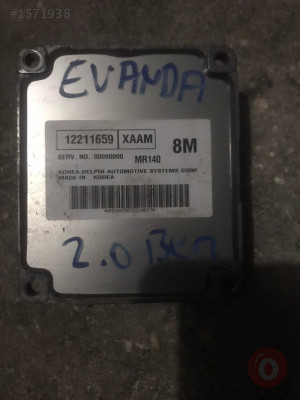 CHEVROLET EVANDA 2.0 BENZİNLİ MOTOR BEYNİ ÇIKMA 12211659