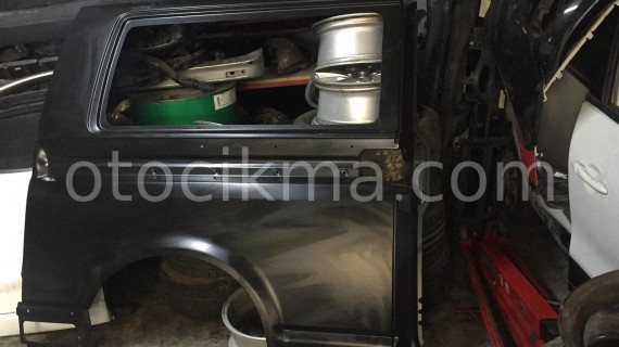 Volkswagen transporter sağ arka çamurluk çıkma parça
