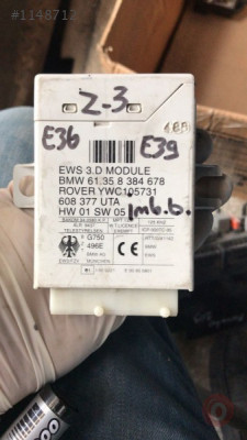 E39-Z3 İMMOBİLİZER BEYNİ BMW ORJİNAL ÇIKMA PARÇA