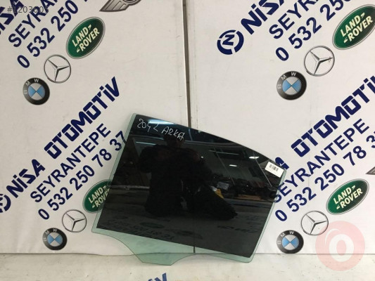 MERCEDES C SERİSİ W204  KASA SOL ARKA KAPI CAMI ORJ ÇIKMA