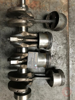 MERCEDES W124 W201 102 MOTOR KRANK VE KOLLARI