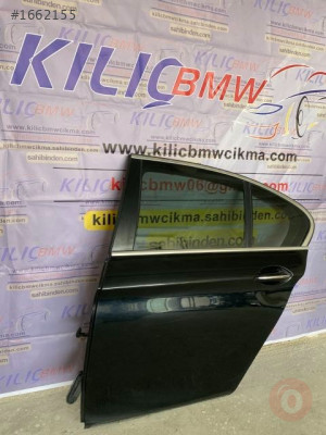 BMW F10 5SERİSİ ÇIKMA ORJİNAL SOL ARKA KAPI DÜZ SİYAH