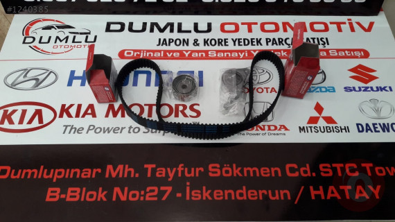 GMB-GKTY005-TRİGER SETİ- RAV-4 2.0 3SFE  163 DİŞ