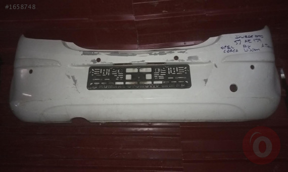OPEL  CORSA D ARKA TAMPON ÇIKMA