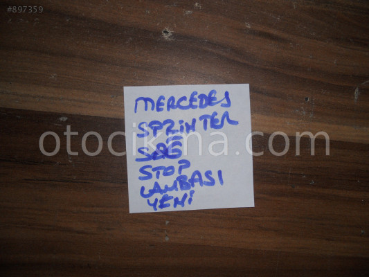 MERCEDES SPRİNTER STOP LAMBASI SIFIR SAĞ SIFIR ÜRÜN