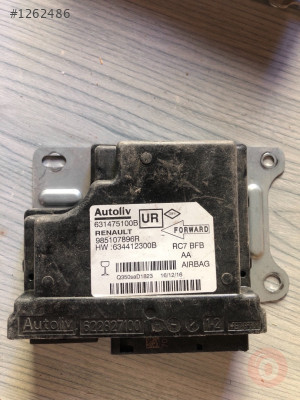 985107896R megane airbag beyni