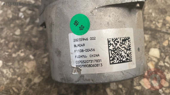 2013 CHEVROLET AVEO 1.3 DİZEL EPS DİREKSİYON KOLONU ORJ ÇIKM