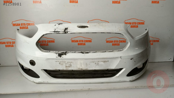 Ford courier ön tampon alt ızgara sis çerçeve beyaz orijinal
