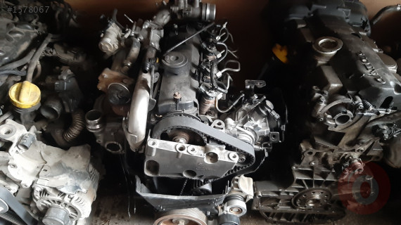 Renault dacia 1.5 dci çıkma dolu motor